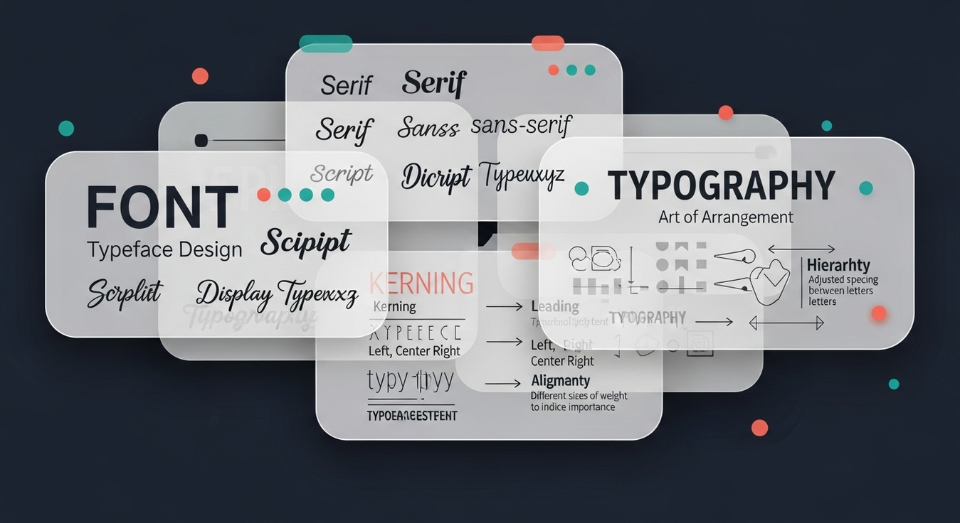 Typeface Vs Font Vs Typography