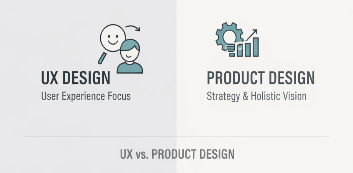 UX vs Product Design - A Beginner’s Guide