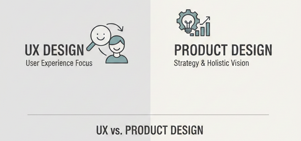 UX vs Product Design - A Beginner’s Guide