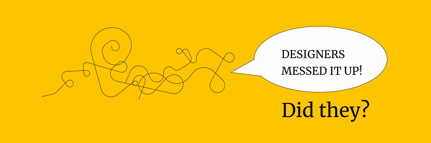 Designer Messed Up! But Did They?